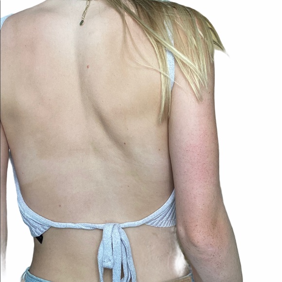 cropped knit top - Picture 4 of 4